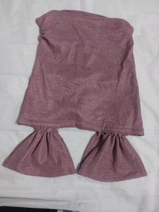 Chic Ruched Lilac Top