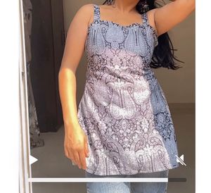 Elegant Paisley Print Kurta
