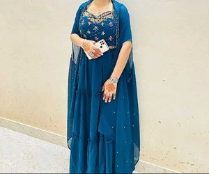 🎉stunning indo western lehenga choli....