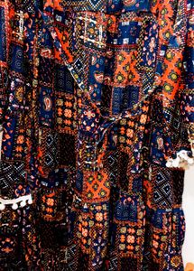 Patchwork Bohemian Dress💗