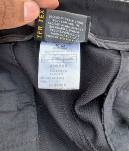 K2 Black Cargo Pants