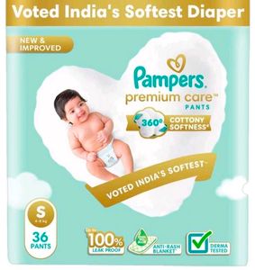 Pampers Premium Care Pants Diapers - S 36 Pcs