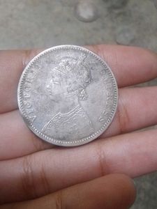 1878 very rare coin maharani Victoria
