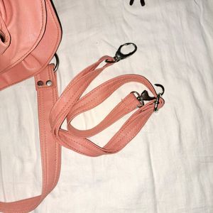 Imported Suede Leather Peachy Tote Bag 🔥