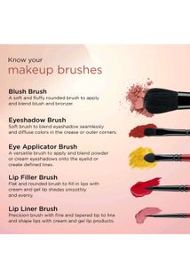 Vega Makeup Brush Set Of 5 🎀 (Negotiable)