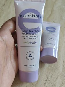 Oriflame Essentials Calming Face Wash &amp; Scrub and