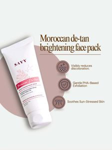 SAVY Moroccan Do-Tan Face Pack