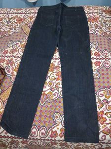 Black denim jeans pant