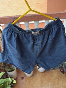 Men's Blue Polka Dot Boxers