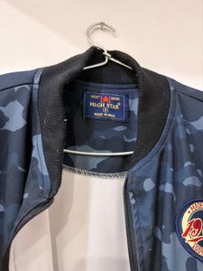 Men's Camouflage Bomber Jacket