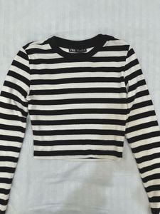 Zara Stripped Top (new & unused)