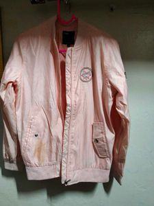 Pink Bomber Jacket