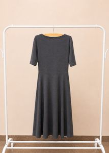 Grey Midi Dress