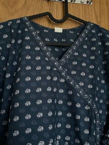 Boho Floral Wrap Top