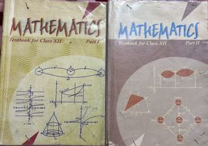 Mathematics Textbook for Class XII - Part I & II