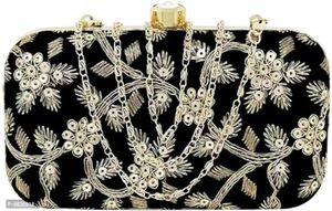 Velvet Box Clutch