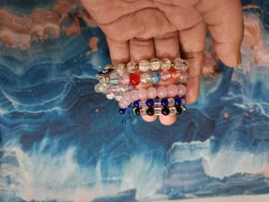 Set of 5 Beaded Bracelets