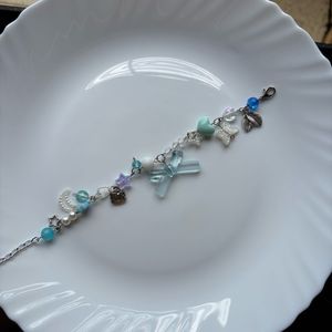 Blue Charm bracelet