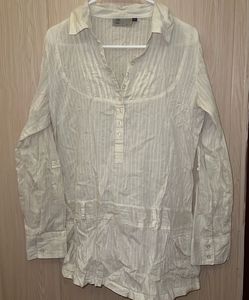 Lightweight Striped Tunic Top