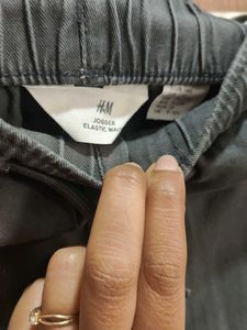 H&amp;M Cotton Joggers. Gentle Used ,Good Condition