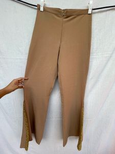 brown retro pants