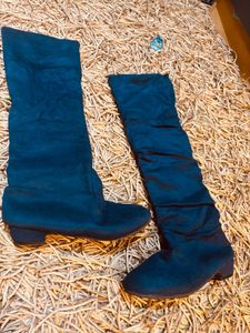 Long Knee length Navy Color Boot