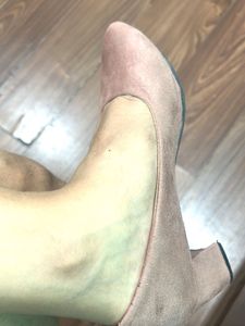 Chic pointed toe Block heels
