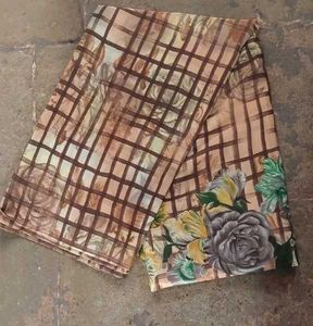 Elegant Floral Printed Saree