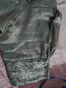 💃💃Green Brocade Blouse