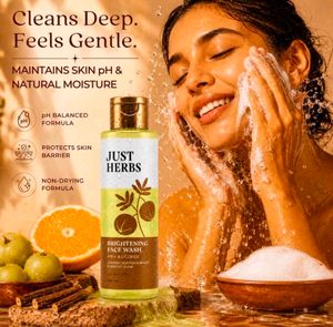 Just Herbs Brightening Face Wash