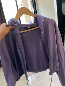 Purple Hoodie and Jogger Set