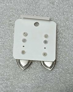 Chic Heart &amp; Pearl Earring Set