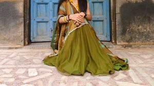 lehnga 12 Miter flyer navratri sale