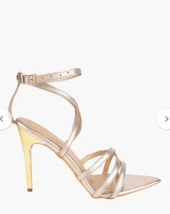 evaqupid Strappy Pointed Toe Heels