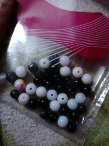 Black beads