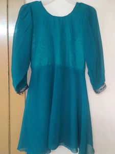 beautiful Kurti with lehenga