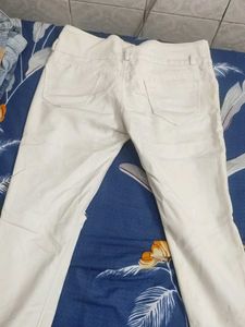 White Ripped Jeans