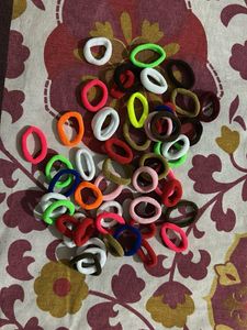 Vibrant Hair Ties - Pack of 50