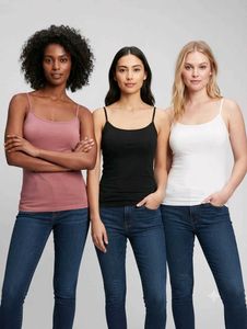 Set of 3 Basic Camisole Tops sab branded hai