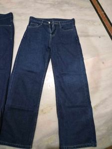 Dark Wash Wide Leg Jeans