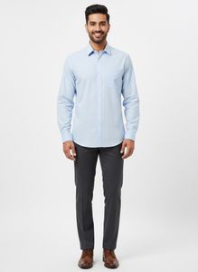 Classic Blue Long Sleeve Shirt