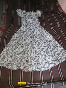 This is a 8-12 year girls gown .
