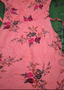 Beautiful Floral Print Gown