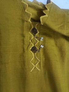 yellow greenish suit set