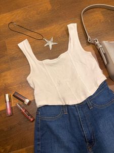 White Corset Top
