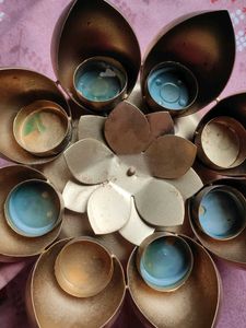 Lotus Design Candle Holder