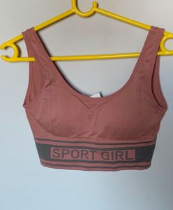 Comfortable Sport Girl Sports Bra