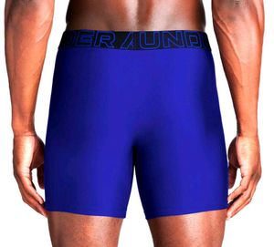 Blue Boxer Briefs with Logo Waistband