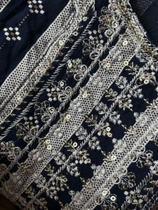 Elegant Striped Kurti with Embellishments