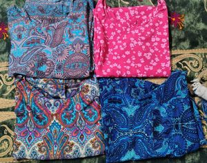 Summer color Kurti Combo